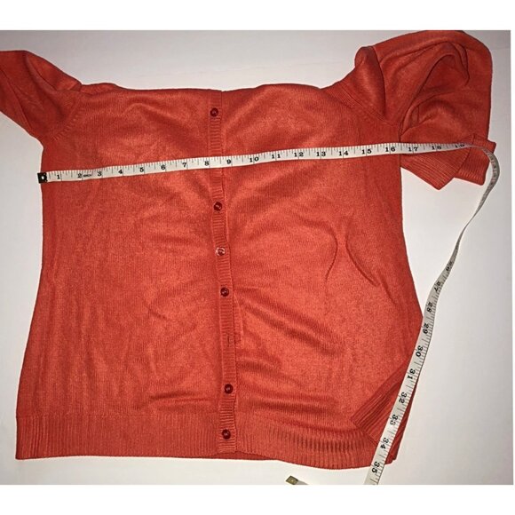 NEW YORK & CO. WOMENS LONG SLEEVE BUTTON DOWN CARDIGAN SWEATER SIZE X-SMALL - Picture 5 of 7